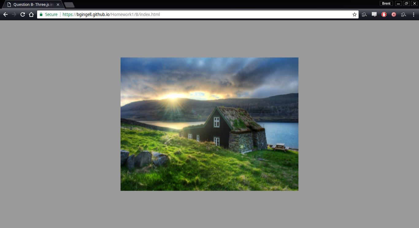 A colorful image-processing effect applied to a photograph